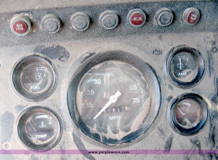 image for item 6443 1984 Ford 8000 tandem axle truck with 13" dump bed and hoist