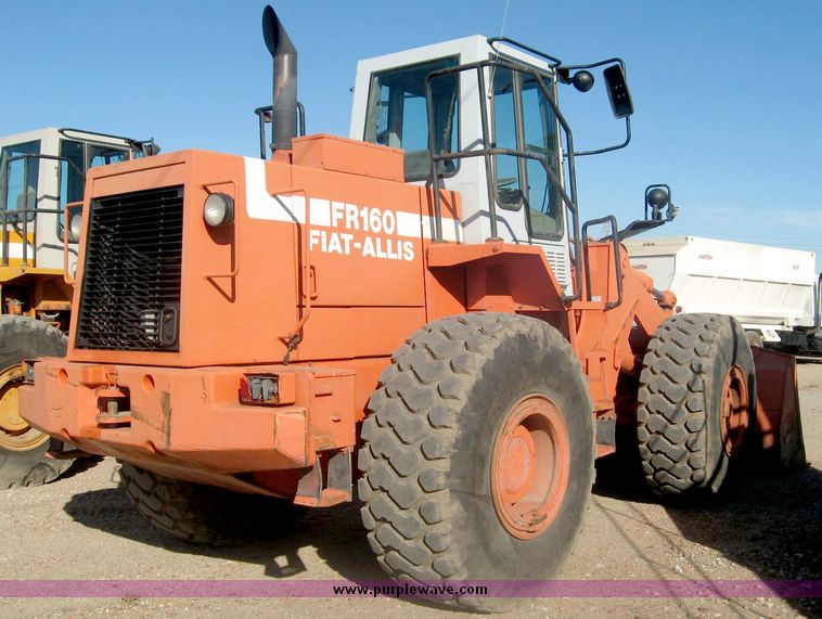 image for item 6448 1994 Fiat-Allis FR160 wheel loader