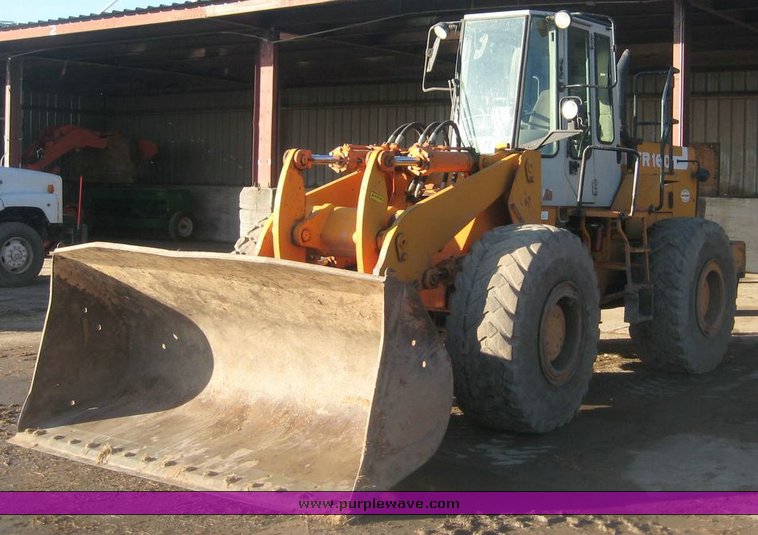 image for item 6449 1995 Fiat-Allis FR160 wheel loader