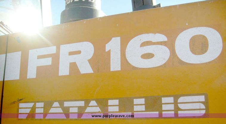 image for item 6449 1995 Fiat-Allis FR160 wheel loader