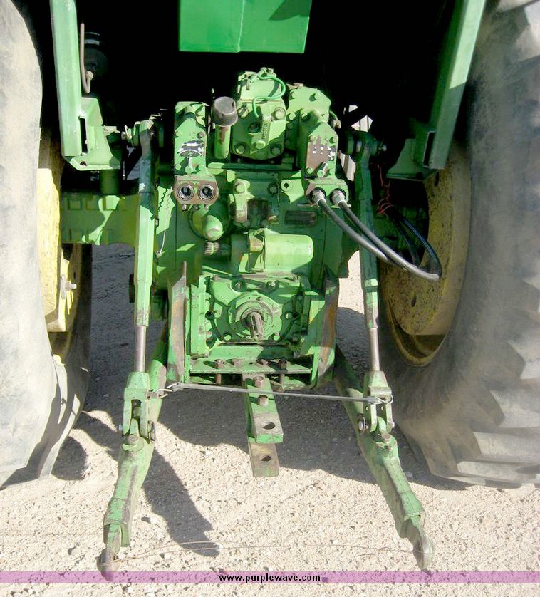 image for item 6540 1977 John Deere 4430 tractor with 8' dozer blade