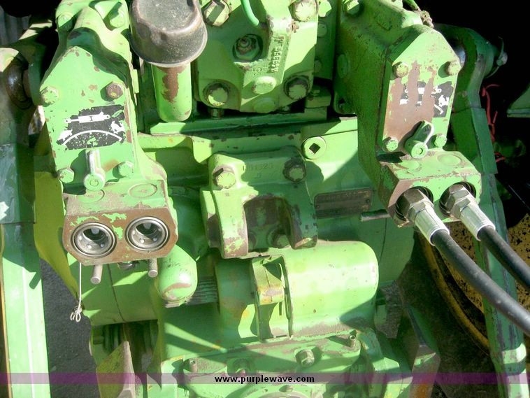 image for item 6540 1977 John Deere 4430 tractor with 8' dozer blade