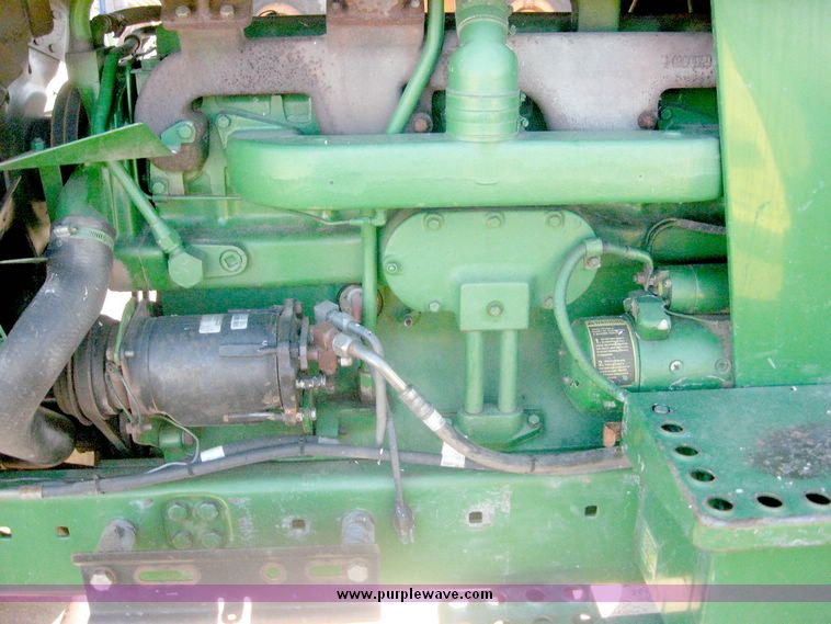 image for item 6540 1977 John Deere 4430 tractor with 8' dozer blade