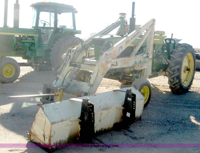 image for item 6541 1961 John Deere 3010 tractor with GB 900 Hi-Master loader