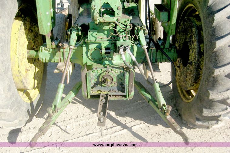 image for item 6541 1961 John Deere 3010 tractor with GB 900 Hi-Master loader