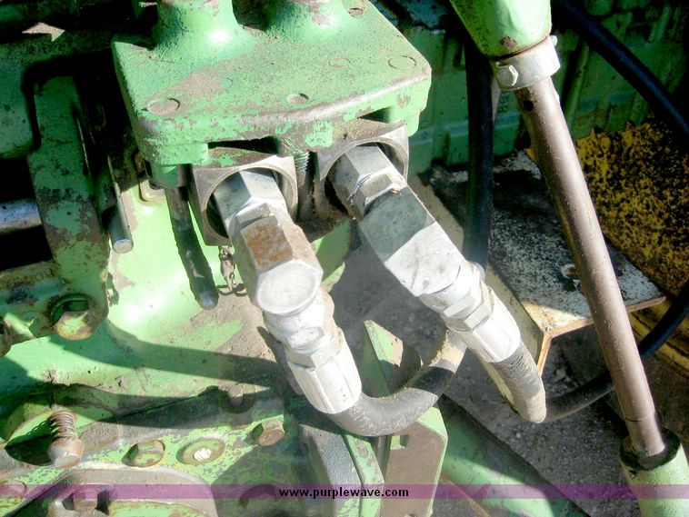 image for item 6541 1961 John Deere 3010 tractor with GB 900 Hi-Master loader