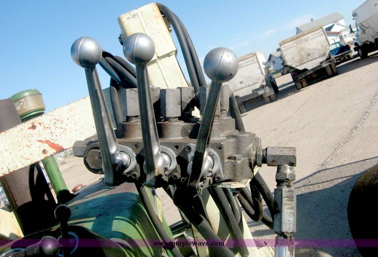 image for item 6541 1961 John Deere 3010 tractor with GB 900 Hi-Master loader