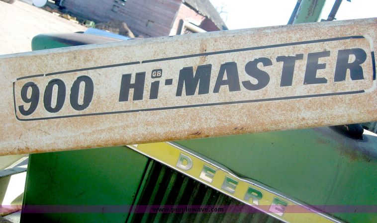 image for item 6541 1961 John Deere 3010 tractor with GB 900 Hi-Master loader