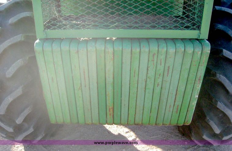 image for item 6543 1989 John Deere 4955 MFWD tractor