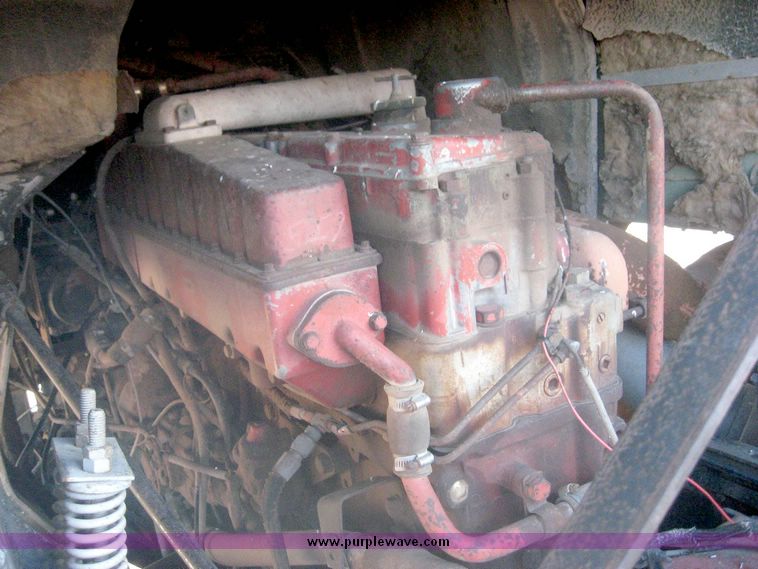 image for item 6546 1975 International Transtar II single axle cab-over semi