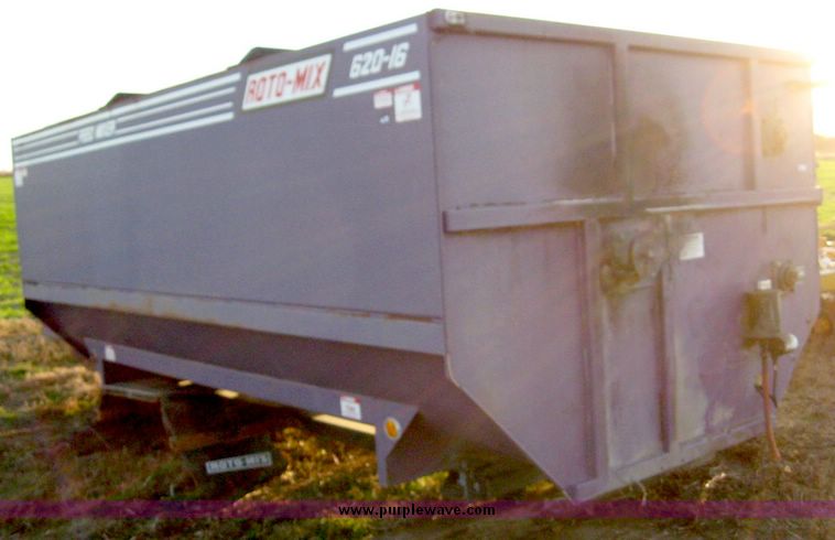 image for item 6556 RotoMix 620-16 feed mixer box