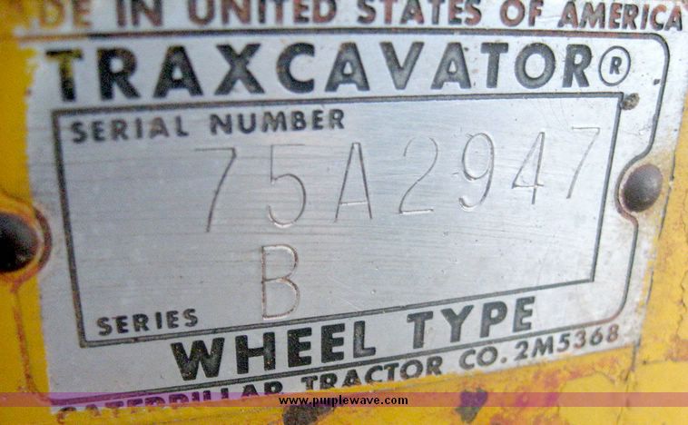 image for item 6561 1966 Caterpillar 966B wheel loader