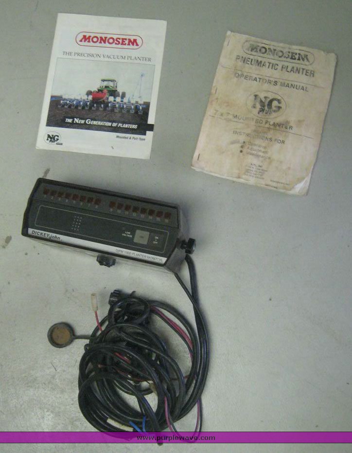 image for item 6612 Monosem 16 row stack fold vacuum planter