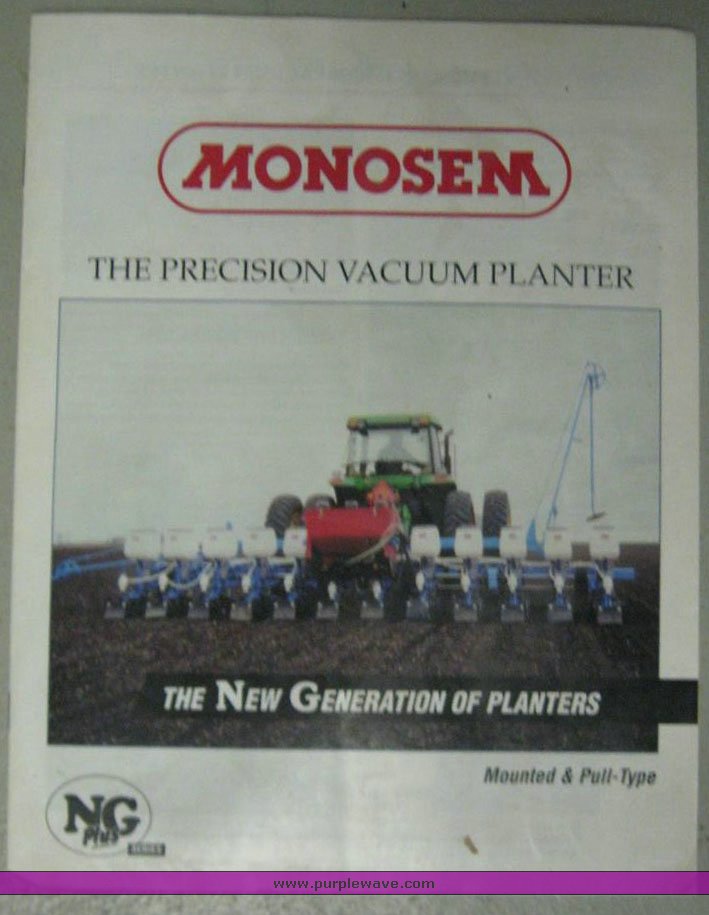 image for item 6612 Monosem 16 row stack fold vacuum planter