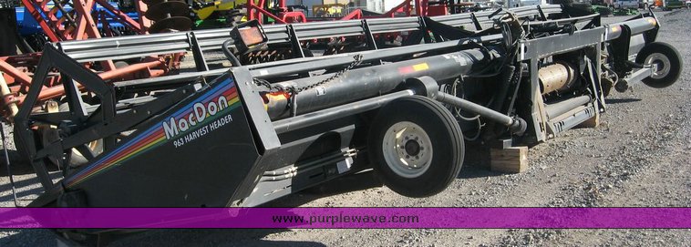 image for item 6613 2005 Mac Don 963 draper head