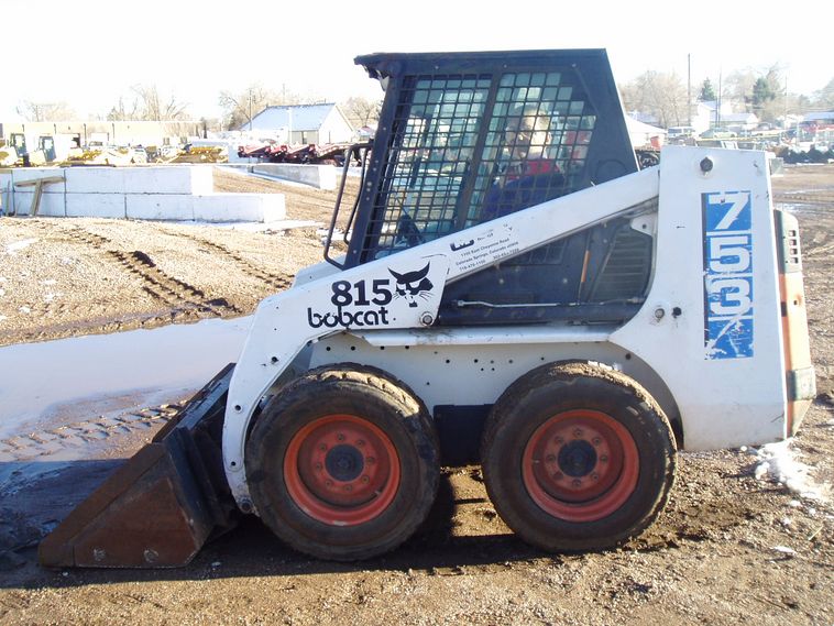 image for item 3607 1995 Bobcat 753 skid steer