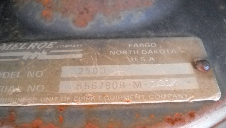 image for item 3617 Melroe hydraulic breaker skid steer attachment