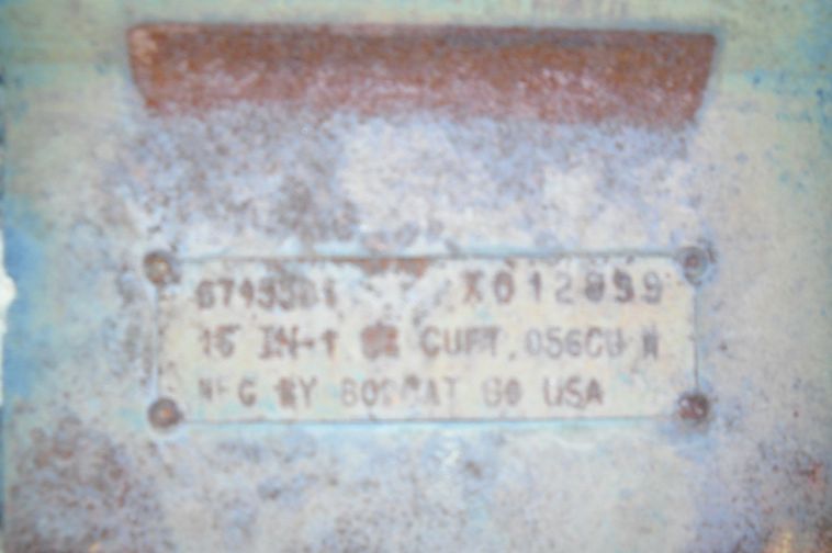 image for item 3622 16"/.98 cu.ft. Bobcat compact excavator bucket