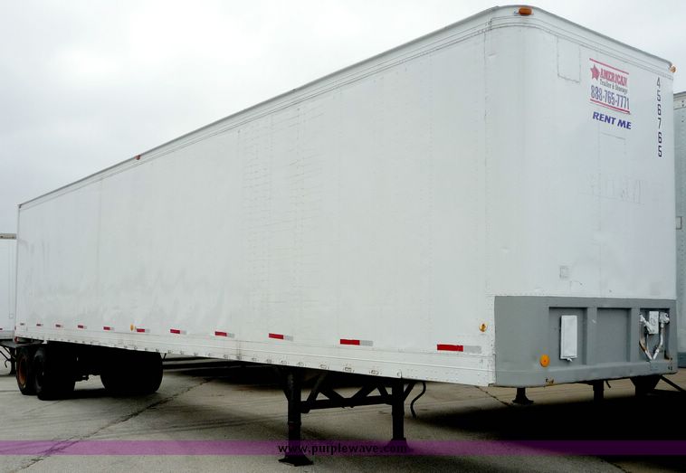 image for item 2109 1982 Fruehauf 45' dry van trailer