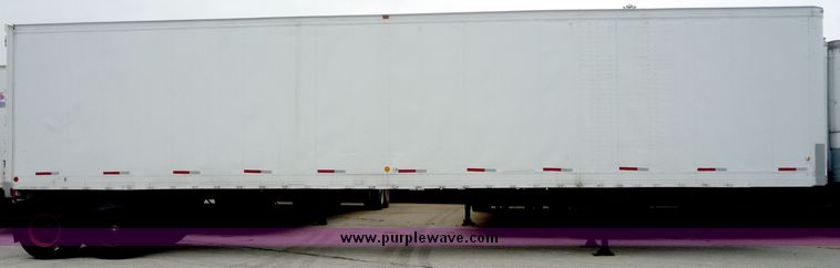 image for item 2109 1982 Fruehauf 45' dry van trailer
