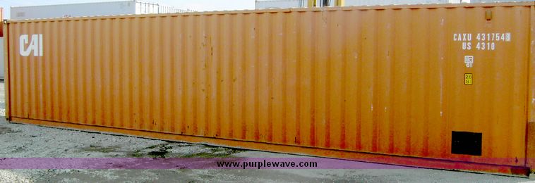 image for item 4244 1996 40' storage container