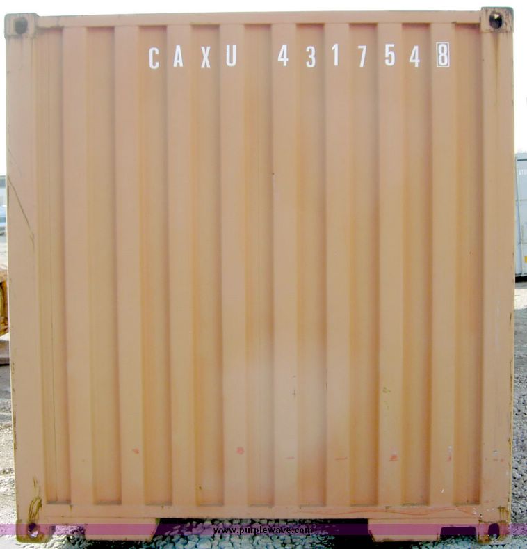 image for item 4244 1996 40' storage container
