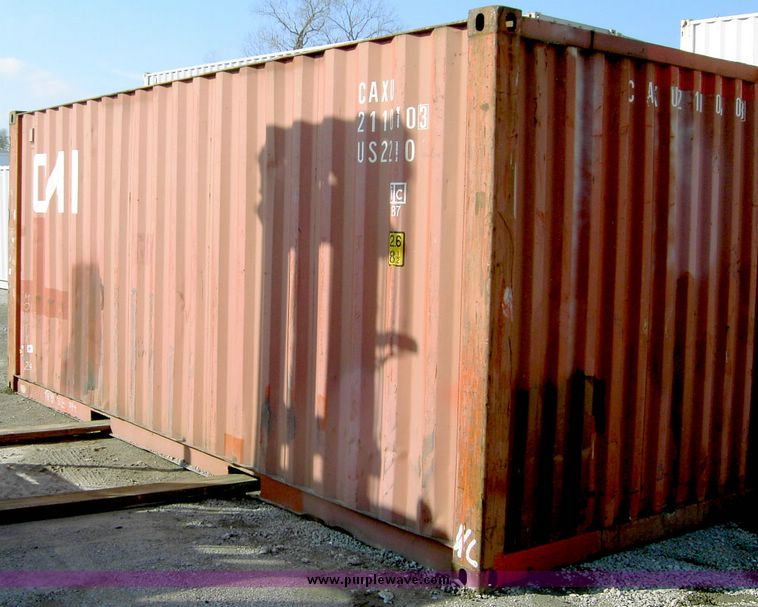 image for item 4245 1993 20' storage container