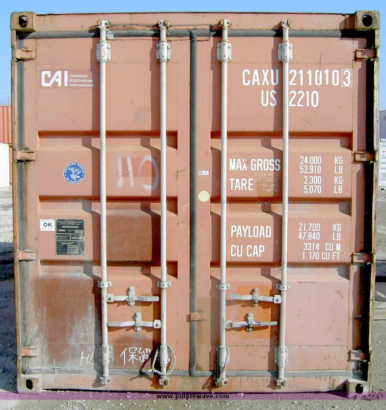 image for item 4245 1993 20' storage container