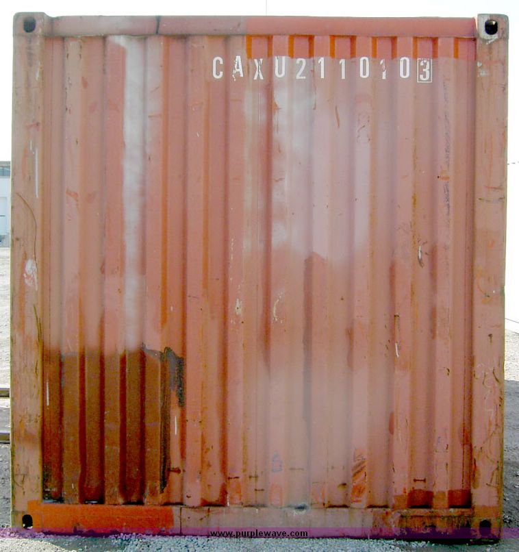 image for item 4245 1993 20' storage container