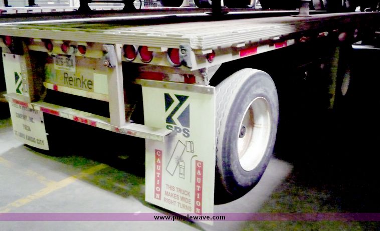 image for item 5053 1996 Reinke flat bed trailer