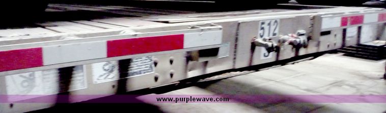 image for item 5056 1995 Wilson Flat bed trailer