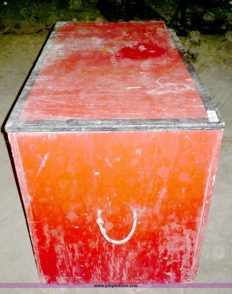 image for item 5094 Plywood tack Box with internal compartments