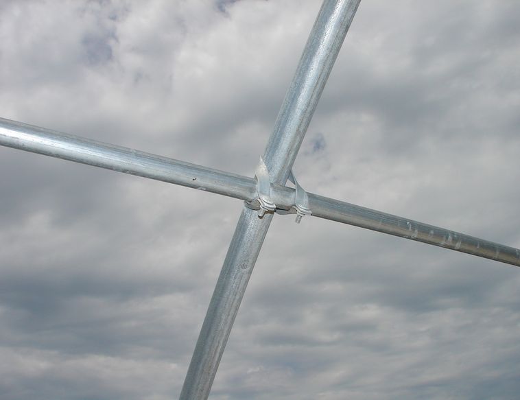 image for item 5910 Greenhouse bows for a 125' X 31' greenhouse