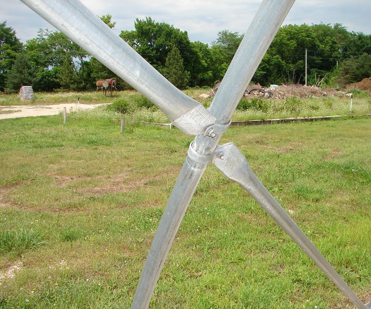 image for item 5910 Greenhouse bows for a 125' X 31' greenhouse