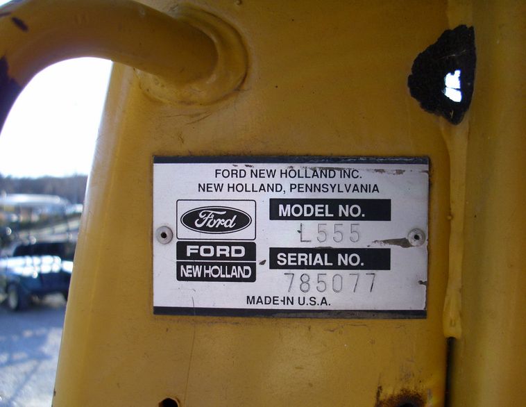 image for item 5915 1991 New Holland L555 skid steer