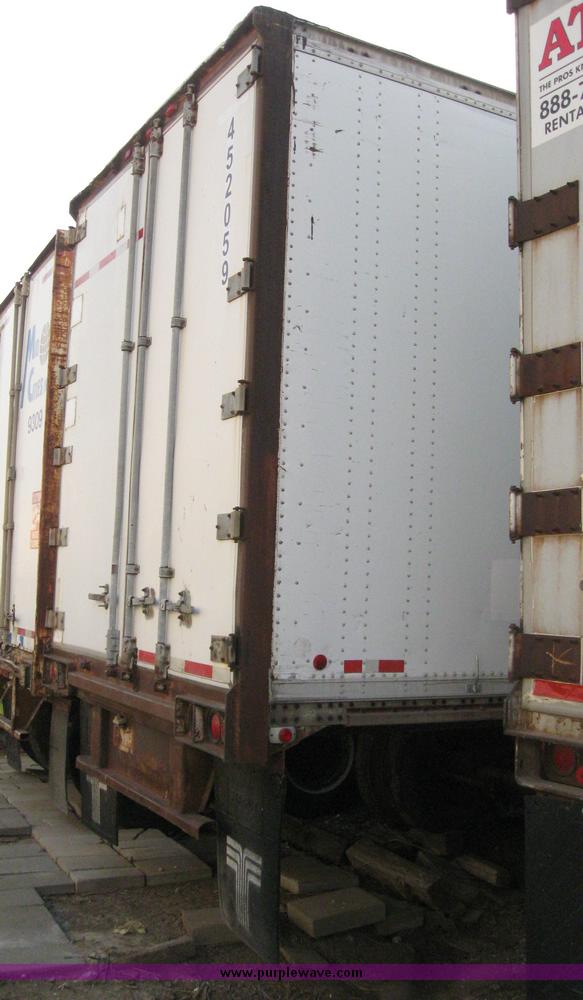 image for item 6567 1983 Brae 45' dry van trailer