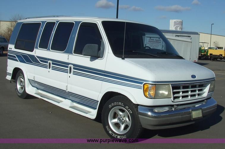 image for item 6599 1993 Ford Trans-Air Econoline E150 seven-passenger conversion van