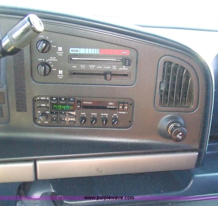 image for item 6599 1993 Ford Trans-Air Econoline E150 seven-passenger conversion van