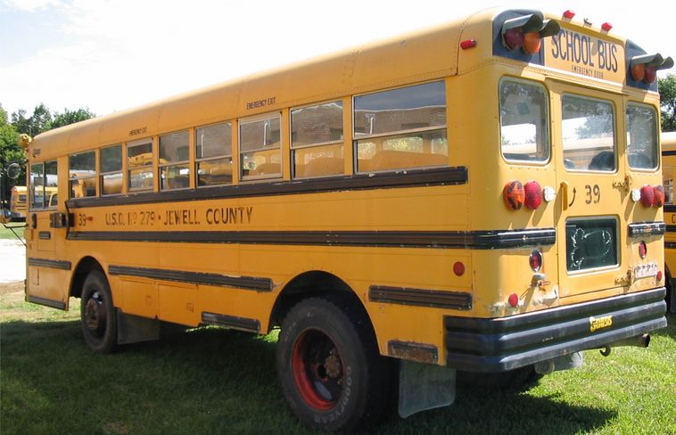 image for item 8811 1993 Genesis International 48 passenger school bus