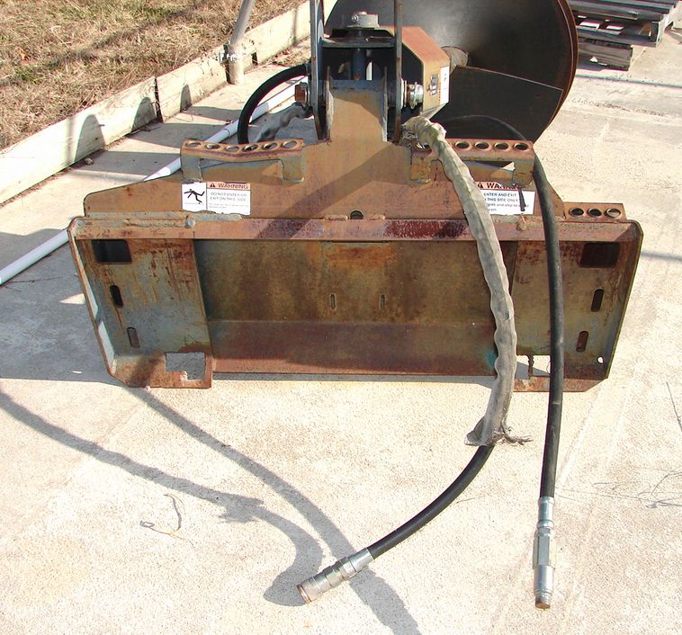 image for item 9002 Bobcat Model skid steer mount auger