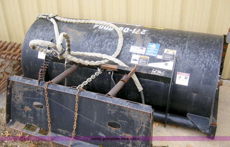 image for item 1021 Bradco AB72 hydraulic broom skid steer attachment