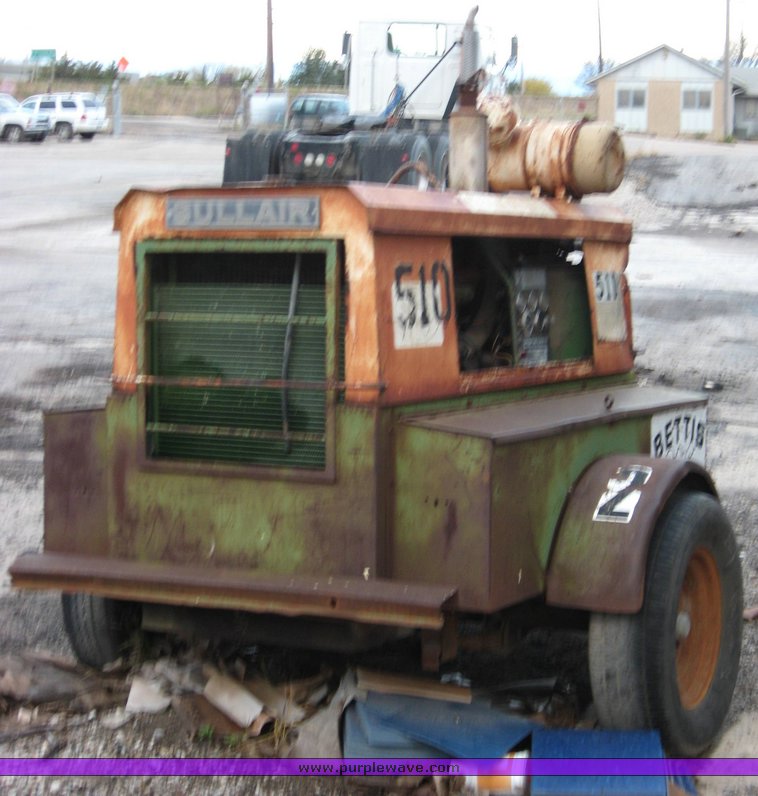 image for item 1505 Sullair portable air compressor