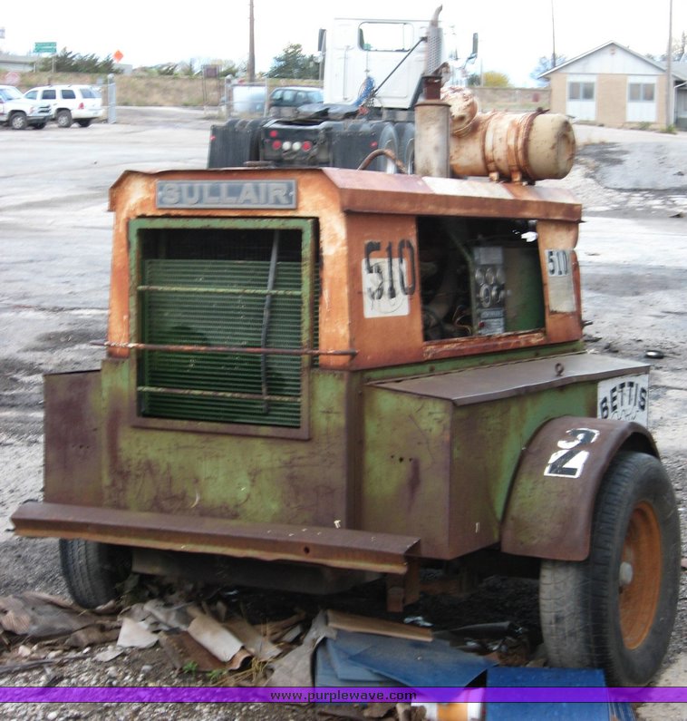 image for item 1505 Sullair portable air compressor