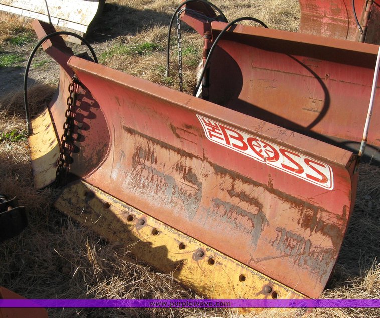 image for item 3019 Boss Power V 9'2" adjustable snow blade