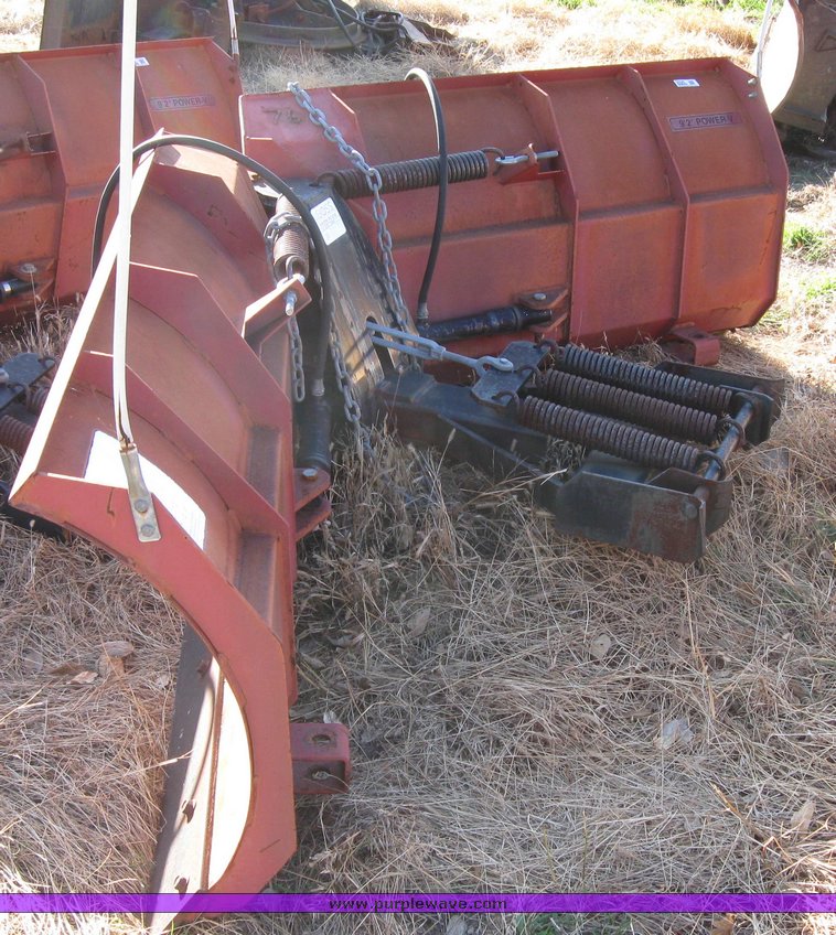 image for item 3020 Boss Power V 9'2" adjustable snow blade