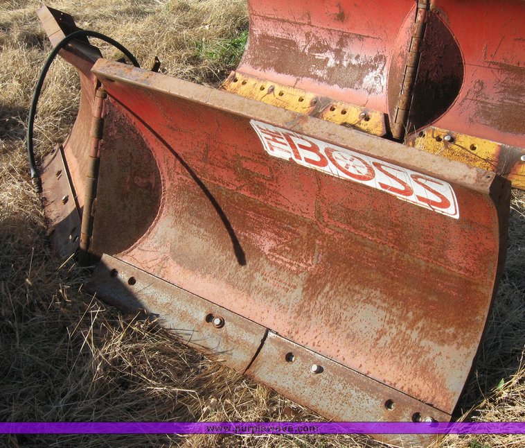 image for item 3021 Boss Power V 9'2" adjustable snow blade