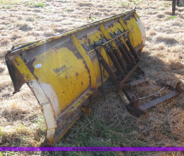 image for item 3034 Myers RM-10 truck mount 10' snow blade