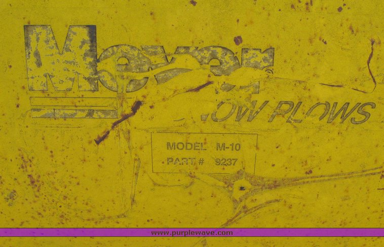 image for item 3039 Myers M-10 10' truck-mount snow blade