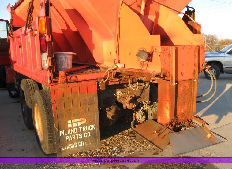 image for item 3051 1988 GMC Topkick ME6500 C7D064 tandem axle dump truck with 12' Doonan bed