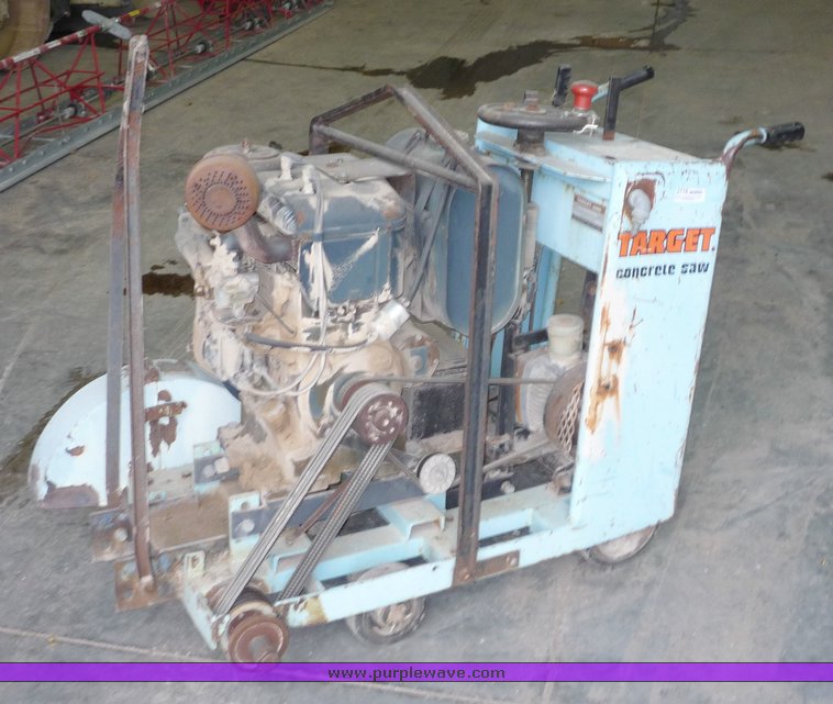 image for item 3118 Target concrete saw with 14" blade
